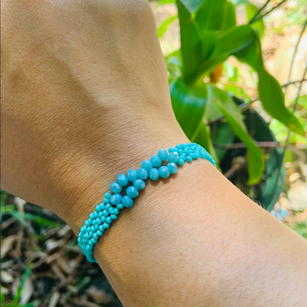 Infinity Turquoise Bracelet 16$